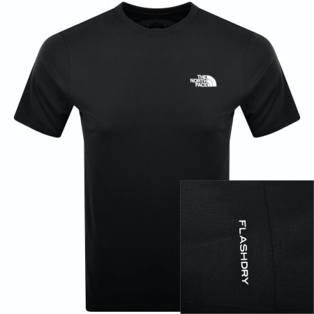 ★THE NORTH FACE★ MEN'S MISSION HALF SLEEVE ROUND T-BLACK N THE NORTH FACE Mens Black Shirt Short Sleeve Tee - Double